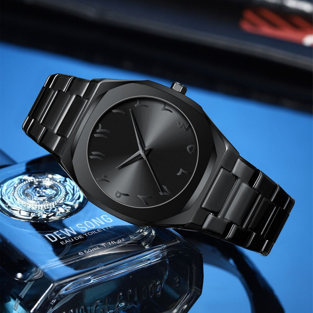 Arabic Dial Men's Quartz Watch