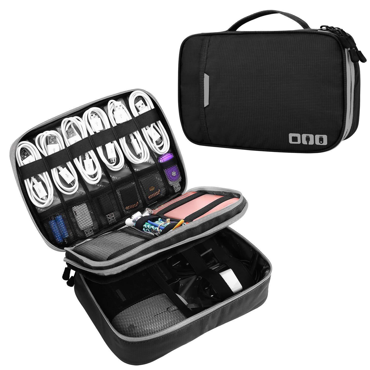 Amazon travel tablet digital product storage bag mobile power headset U disk data cable storage bag