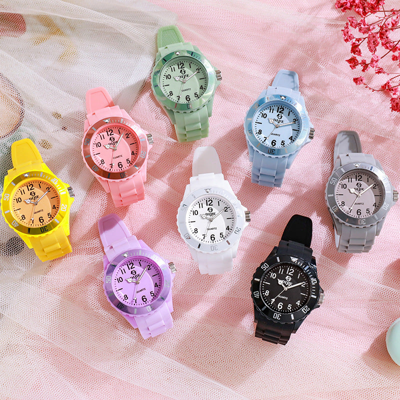 Kids' Black Digital Watch - Silent, Waterproof