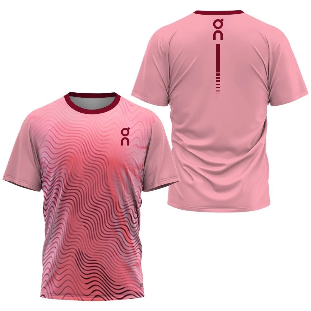 Men's Quick-Dry Mesh T-Shirt - Short Sleeve, Crew Neck
