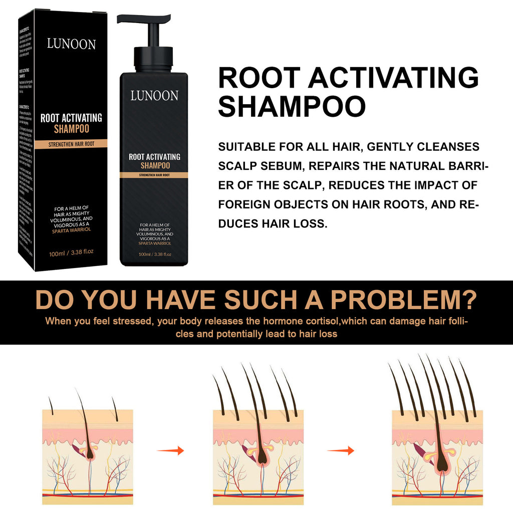 LUNOON Thickening Shampoo 100ml – Nourishing Hair Care | Aladinae