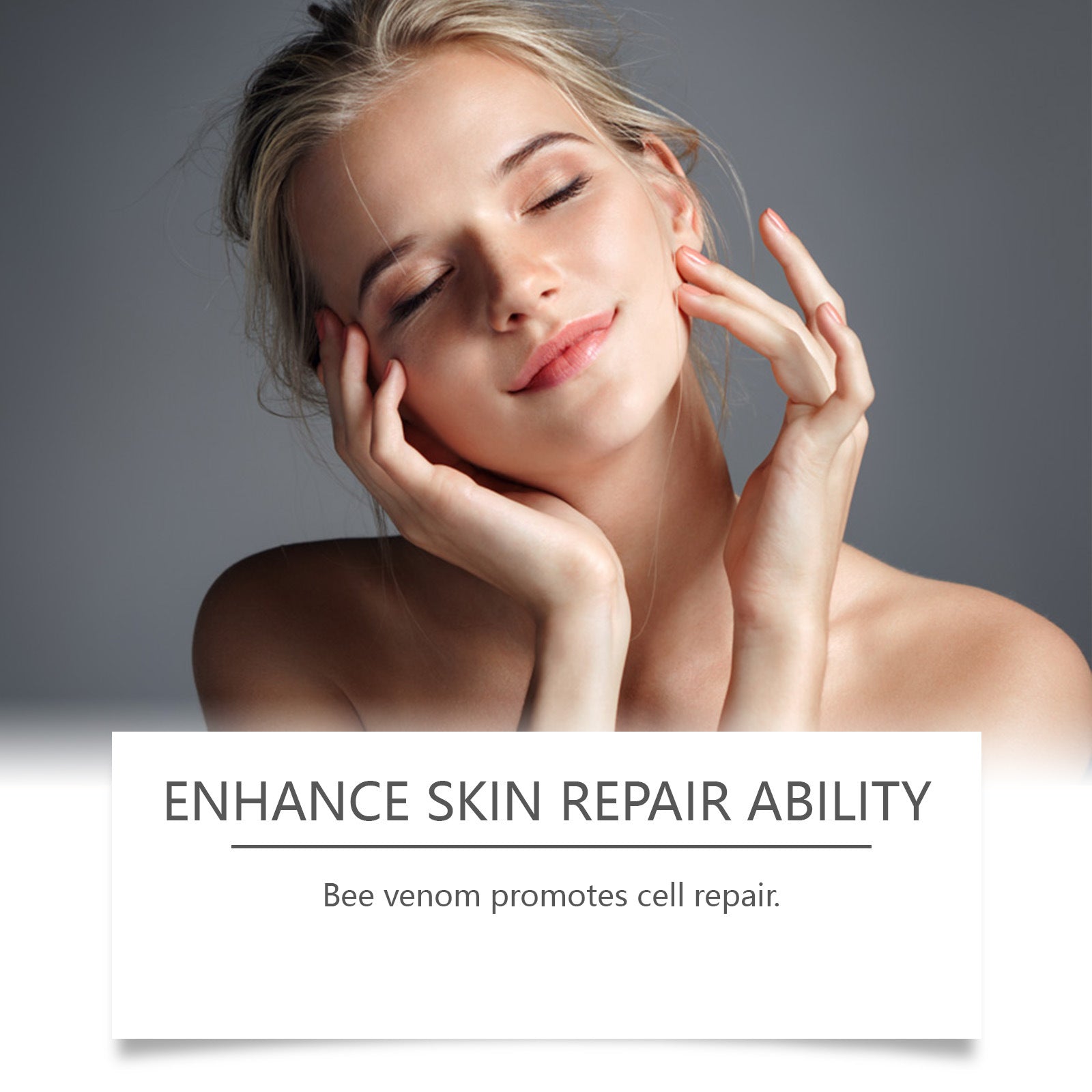 Houkea Bee Venom Skin Care Cream Improves skin condition, soothes, moisturizes, tightens and smoothes skin care cream