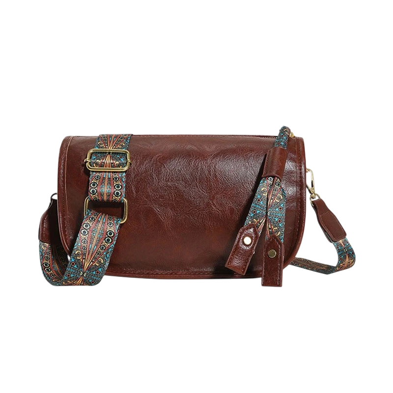 Clearance stock foreign trade popular bags for women 2024 autumn and winter fashion wide band high-end messenger bag niche high-end texture