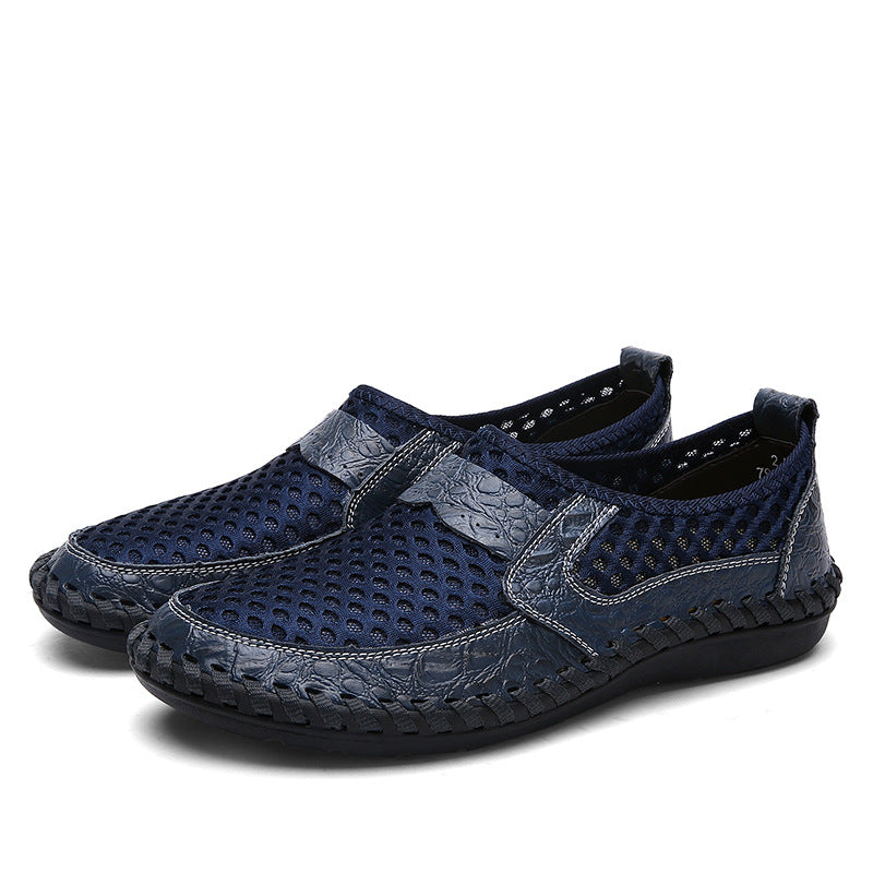 Men's Breathable Mesh Slip-On Shoes