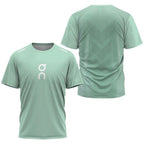 Men's Quick-Dry Mesh T-Shirt - Short Sleeve, Crew Neck