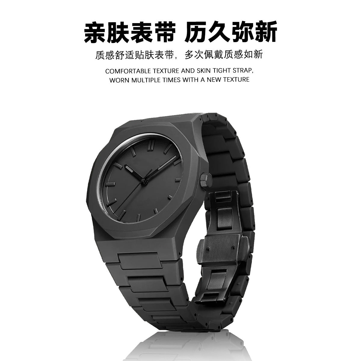 SHUAIKE new personality fashion large dial women's watch candy color trend fashion watch decorative color watch