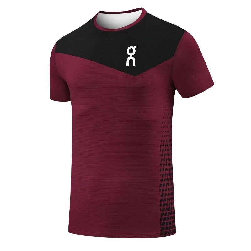 Men's Quick-Dry Mesh T-Shirt - Short Sleeve, Crew Neck