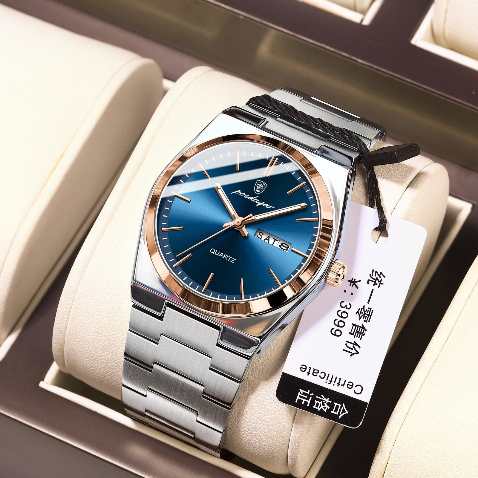 Men's Ultra-Thin Quartz Watch | Aladinae