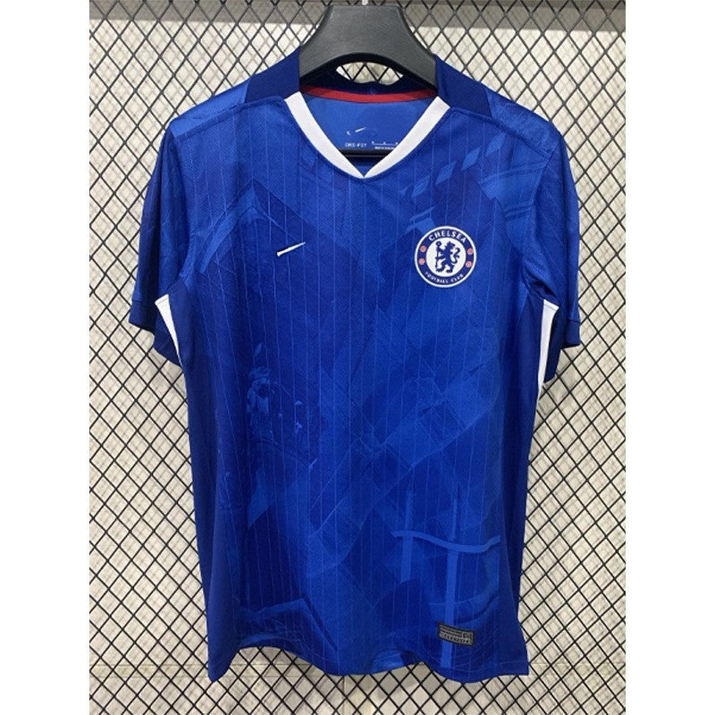 Men's Short-Sleeve Football Jersey - Polyester, Striped