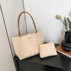 Large capacity hand-held mother-and-child tote bag for women 2024 new fashion shoulder bag cross-border foreign trade commuter bag