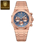 Men's Multi-Function Quartz Watch - Waterproof, Luminous