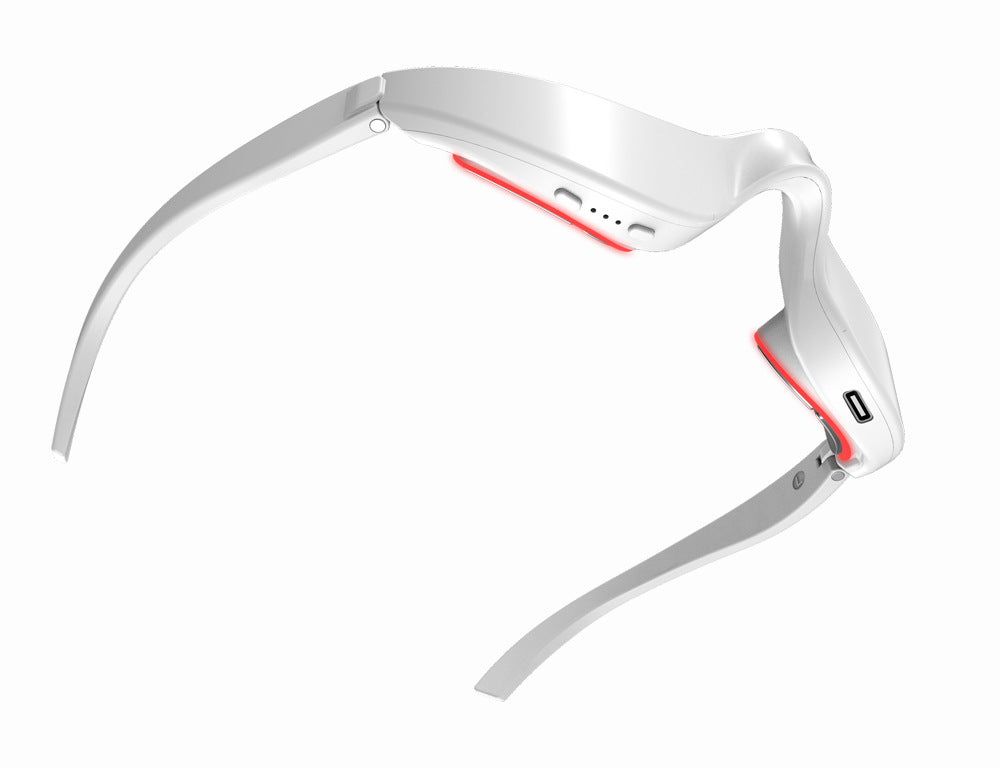New EMS eye massage microcurrent stimulation beauty device, red light massage lifting eye bag beauty device