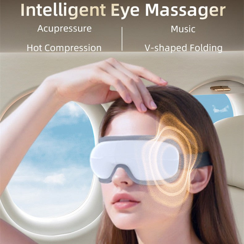 Cross-border rechargeable eye massager, eye care device, eye moisturizing device, massage eye mask, children's eye massager, free gift.