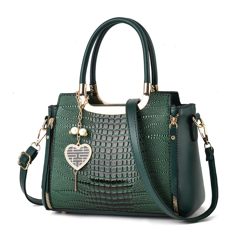 High-end large bag for women, new summer style, stylish ladies handbag, versatile shoulder messenger bag, middle-aged women's bag