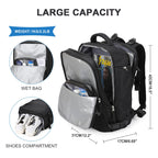 Spot Amazon waterproof travel bag backpack USB luggage school bag travel toiletries set fashion wholesale