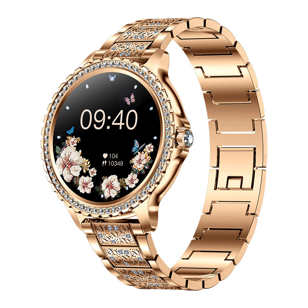 Women's Smart Watch - HD Display, Bluetooth Call, Heart Rate