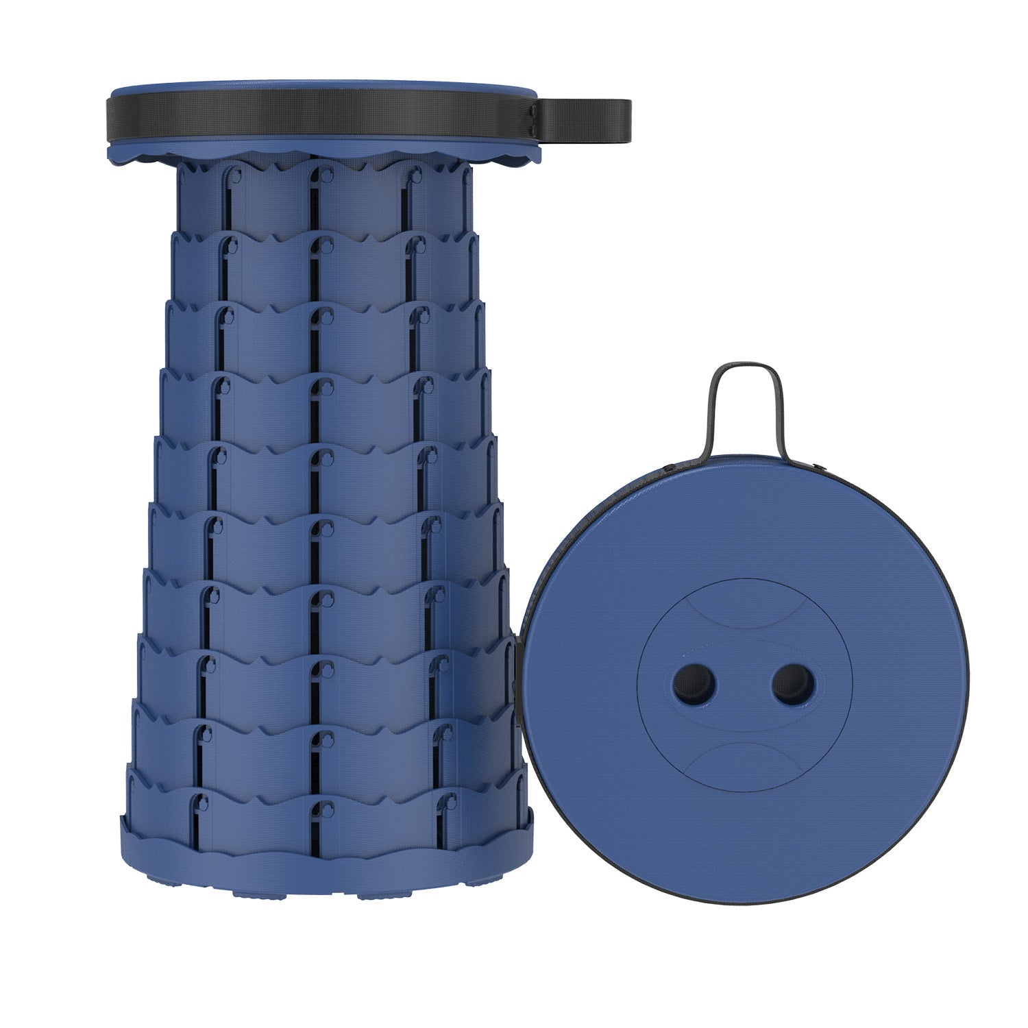First-hand source of outdoor folding telescopic stool camping fishing portable plastic stool vibrato seagull S leisure adjustable