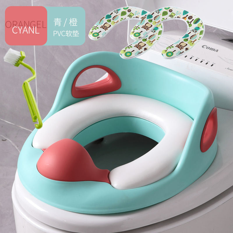 Children's toilet seat baby toilet seat children boys and girls enlarged toilet cushion infant toilet seat