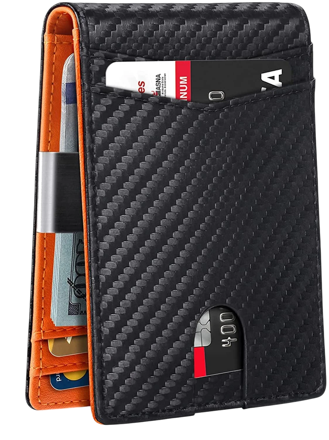 RFID Genuine Leather Card Holder – 12 Card Slots | Aladinae