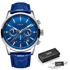 LIGE Men's Multifunction Quartz Watch
