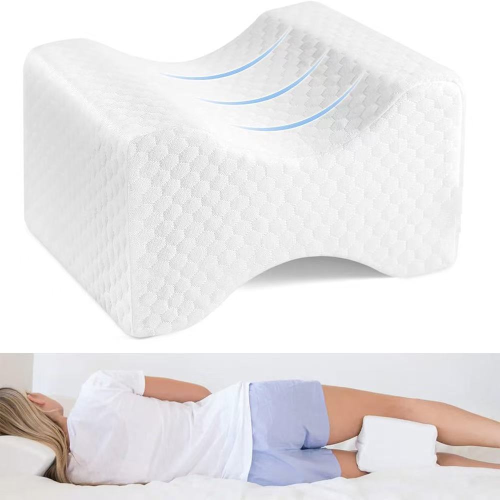 Amazon wholesale memory foam leg pillows, knee pillows, footrests, pregnancy leg pads, pressure-relieving foot mats, yoga leg pillows
