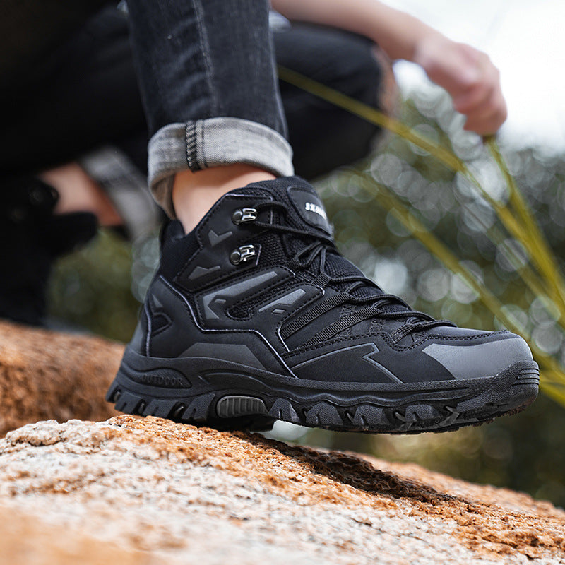 2023 new autumn and winter hiking shoes for men and women high-top mountain climbing off-road hiking shoes outdoor shoes sports shoes