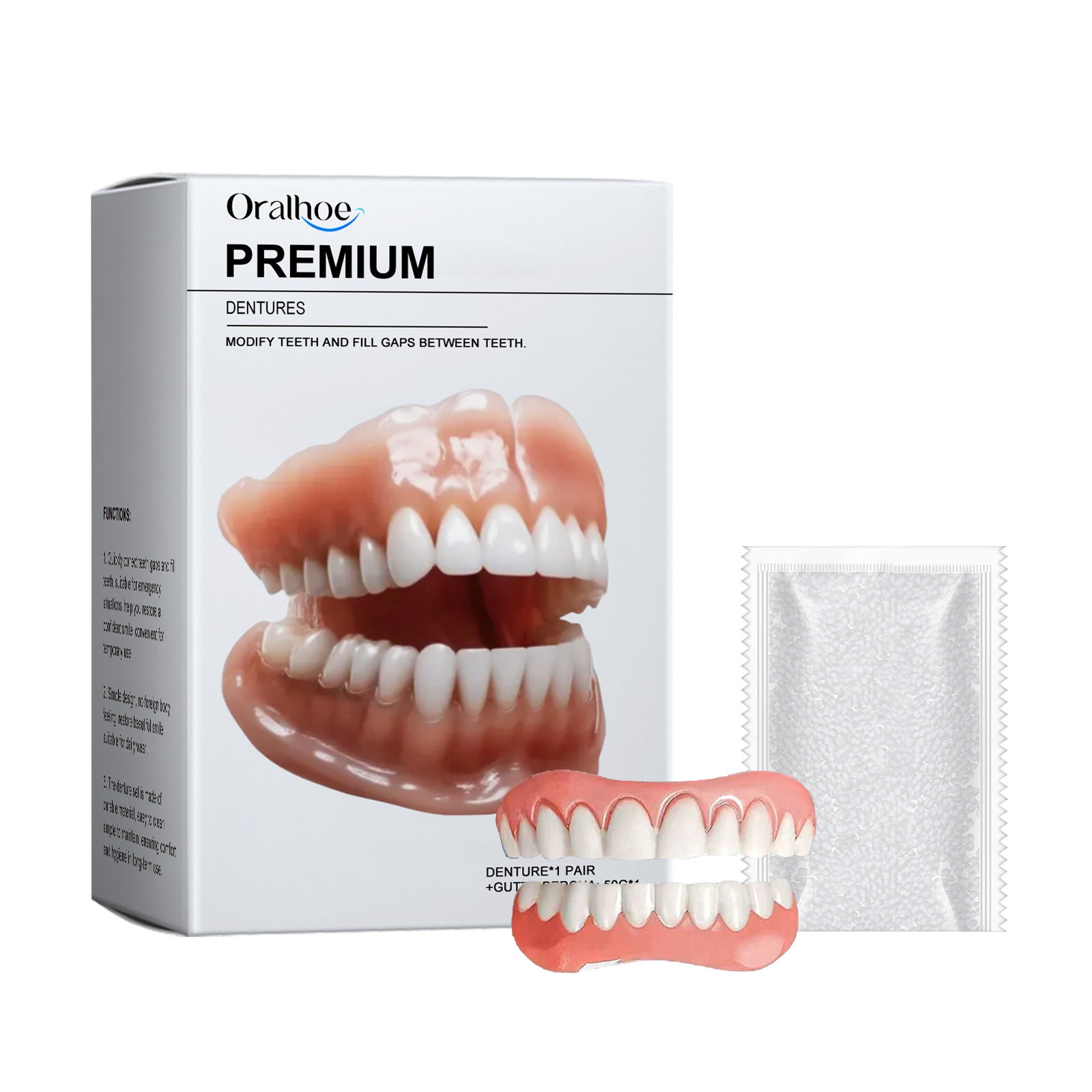ORALHOE dental prostheses enhance the beauty of your smile. These prostheses allow you to smile freely.