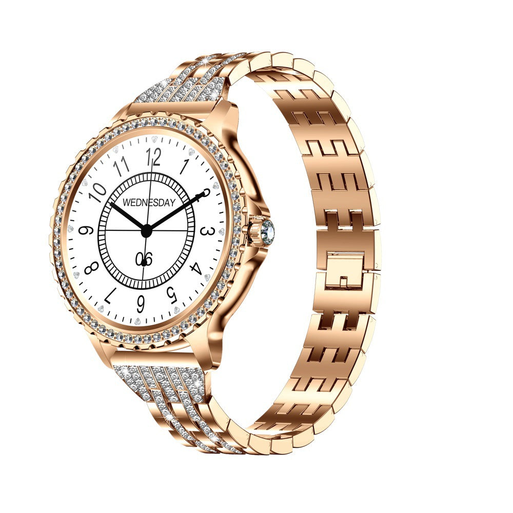 Women's Smart Watch - HD Display, Bluetooth Call, Heart Rate