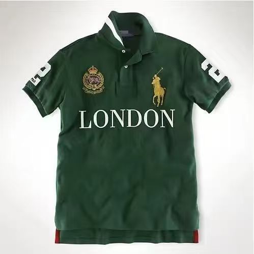 Men's Chicago Red Embroidered Polo Shirt | Aladinae