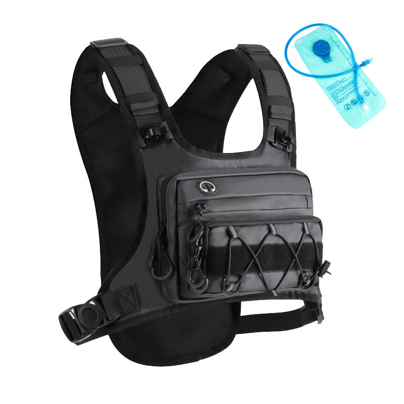 New tactical chest pack, multi-functional trail running bag, travel portable hiking bag, cycling backpack, Amazon bestseller.