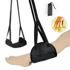 Amazon foot rest hammock, a must-have for travelers, perfect for hanging your feet on airplanes or high-speed trains.