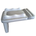 Amazon baby inflatable mattress, children's car rear seat folding car mat, outdoor travel thickened flocked air mattress