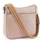 Amazon European and American retro solid color matching shoulder bag messenger bag webbing messenger bag shoulder strap large capacity multifunctional