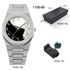 Women's Large Dial Watch - Plastic Strap