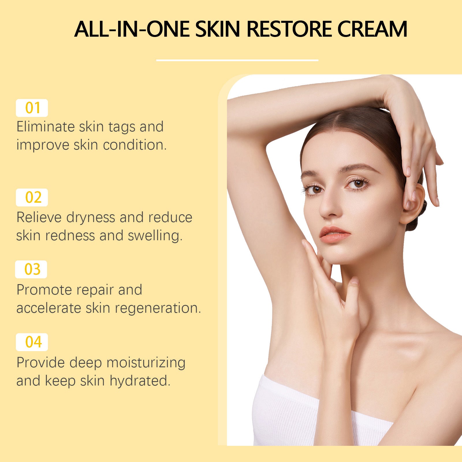 Houkea Bee Venom Skin Care Cream Improves skin condition, soothes, moisturizes, tightens and smoothes skin care cream
