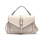 Retro bag women solid color autumn and winter women's bag 2024 new style fashion casual simple shoulder handbag crossbody small square bag