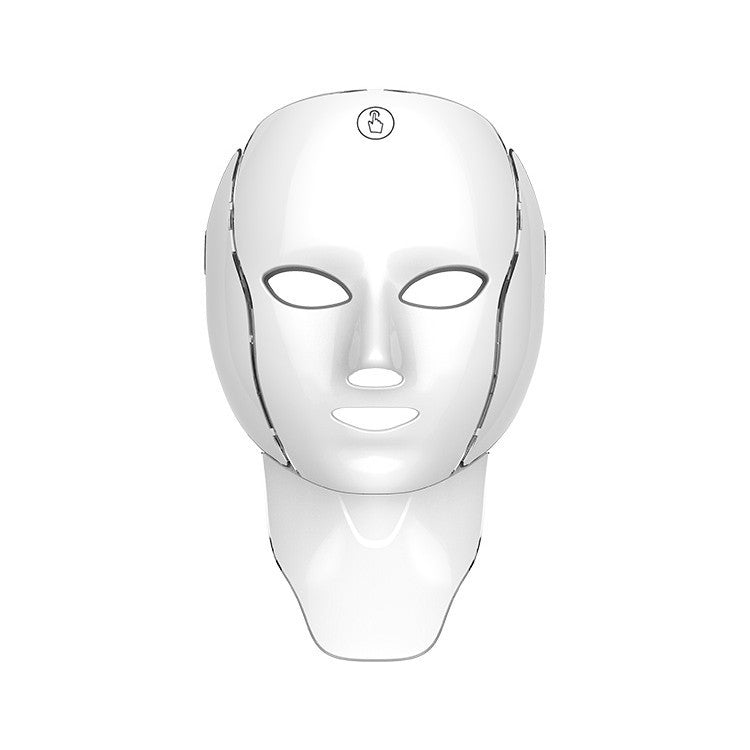 Cross-border seven-color facial mask beauty device, home beauty facial mask skin rejuvenation device, color light beauty facial mask facial mask device beauty device