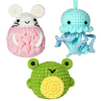 English instruction manual Amazon new product handmade crochet material bag weaving DIY wool making small toy decoration