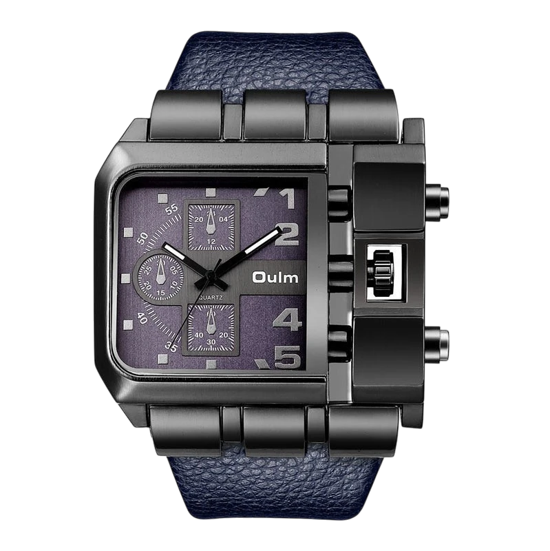 Oulm Men's Large Dial Quartz Watch | Aladinae