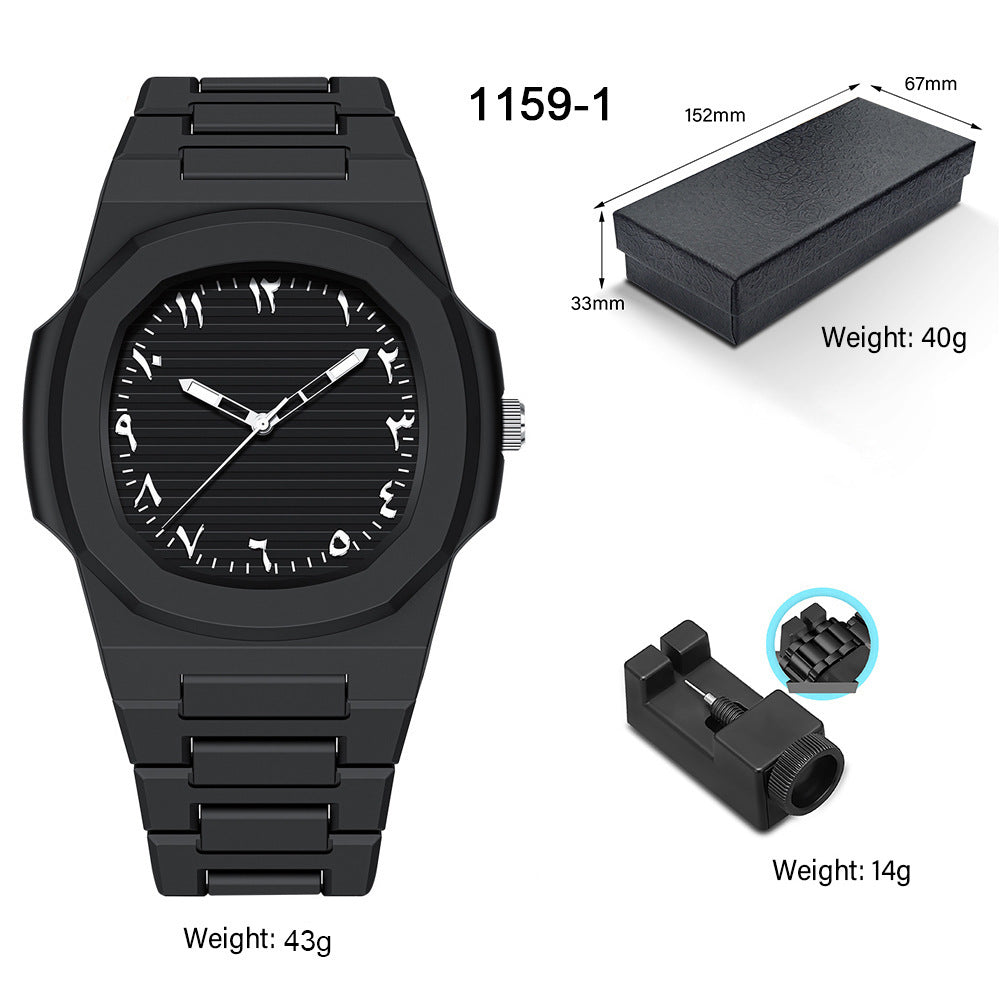 Women's Large Dial Candy Color Watch - Plastic Strap
