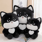 Cute Black Cat Plush Toy Cartoon Doll Toy Sofa Cushion Bed Sleeping Children Girls Gift Wholesale