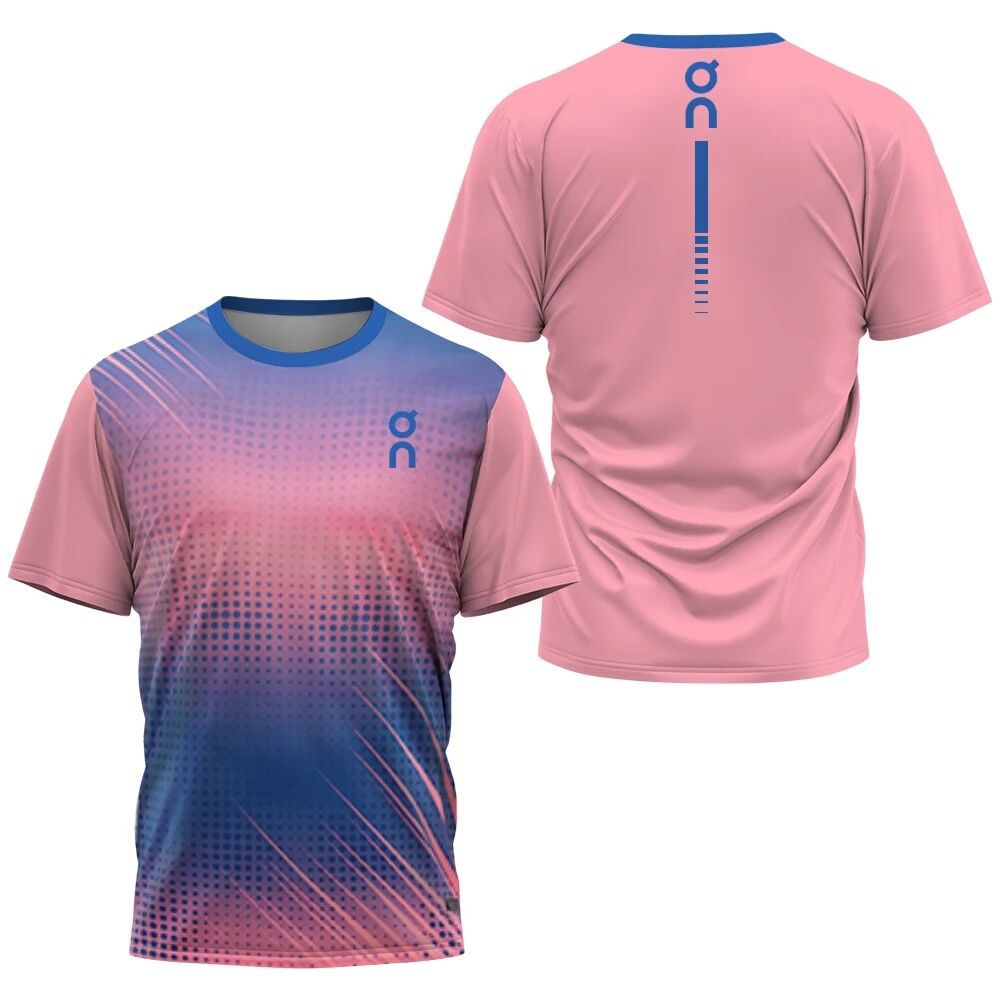 Men's Quick-Dry Mesh T-Shirt - Short Sleeve, Crew Neck