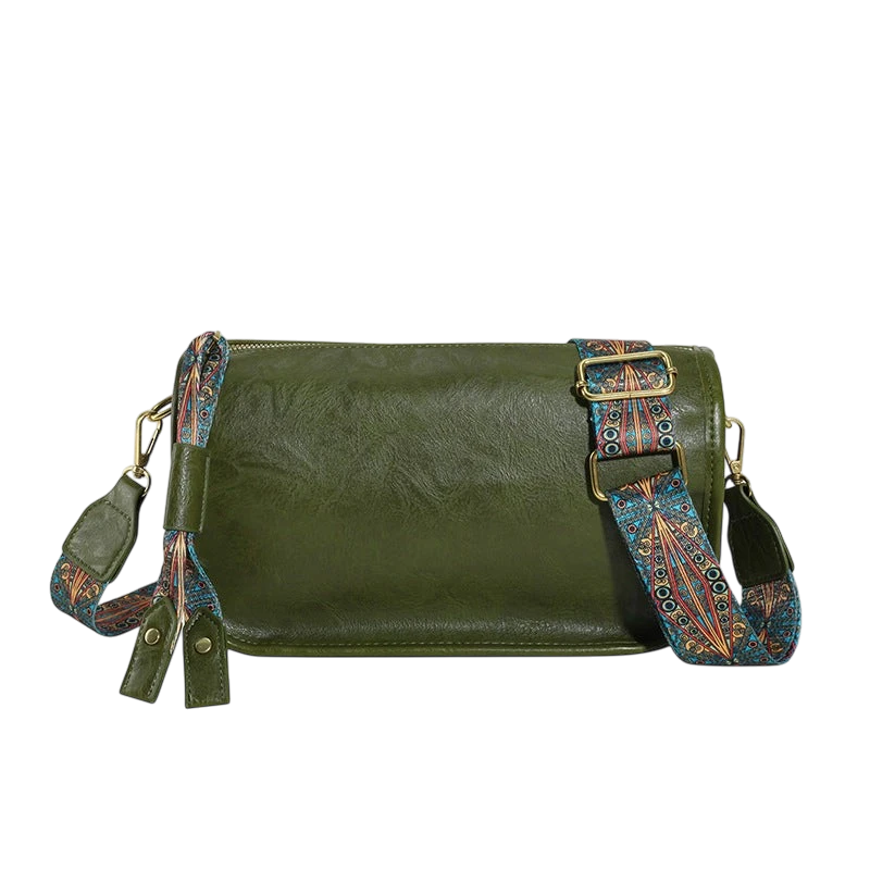 Clearance stock foreign trade popular bags for women 2024 autumn and winter fashion wide band high-end messenger bag niche high-end texture