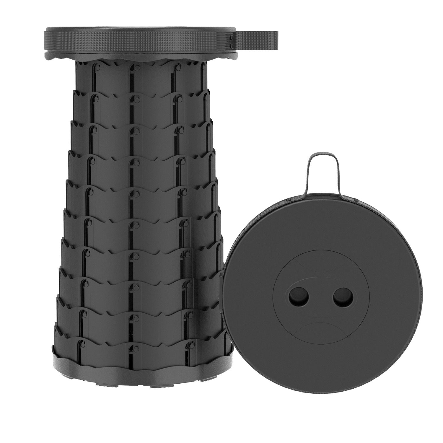 First-hand source of outdoor folding telescopic stool camping fishing portable plastic stool vibrato seagull S leisure adjustable