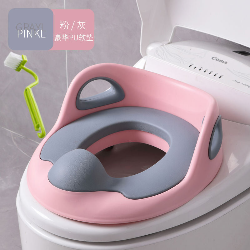 Children's toilet seat baby toilet seat children boys and girls enlarged toilet cushion infant toilet seat