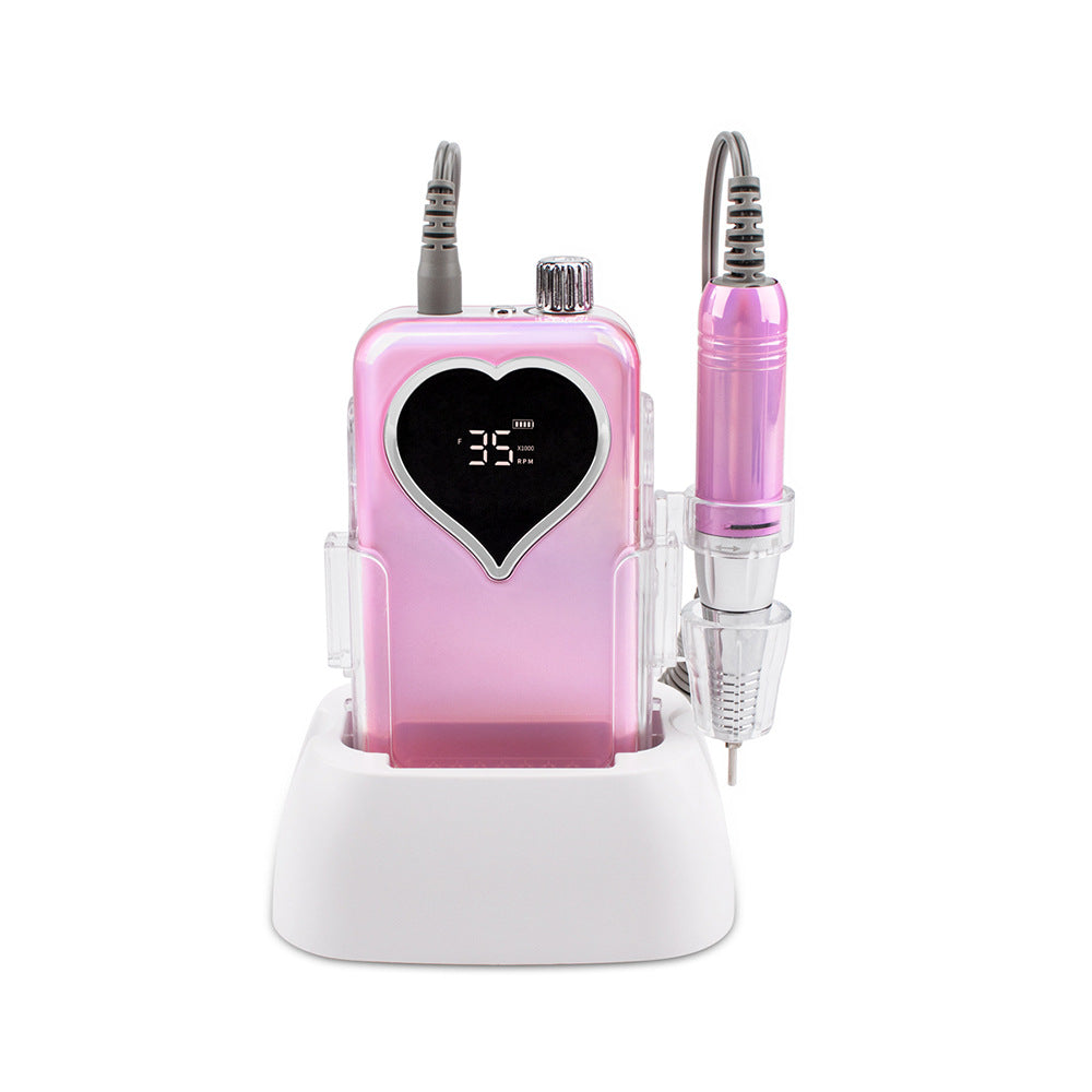 Simei bulk customized logo professional manicure portable battery-powered nail polish nail salon dedicated electric nail polish remover