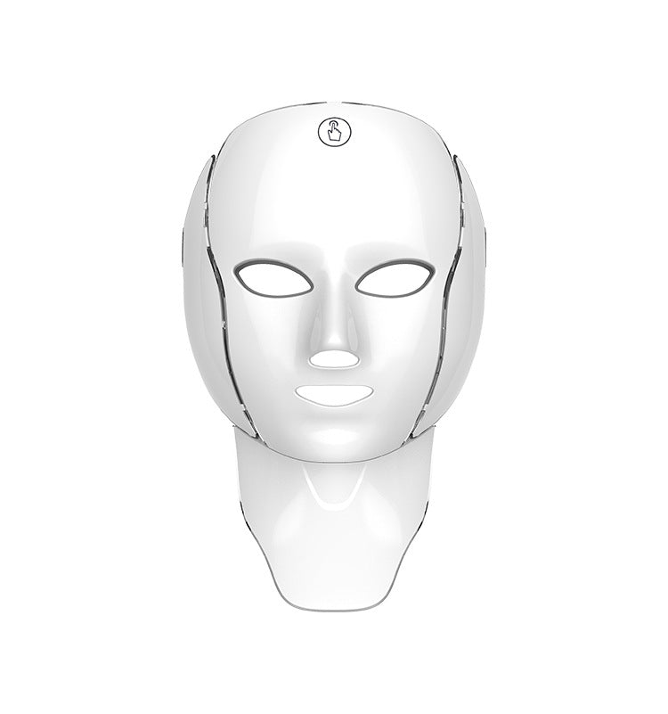Cross-border seven-color facial mask beauty device, home beauty facial mask skin rejuvenation device, color light beauty facial mask facial mask device beauty device