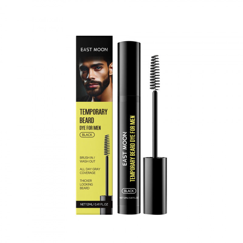 Men's Black Beard & Eyebrow Dye – 12ml | Aladinae