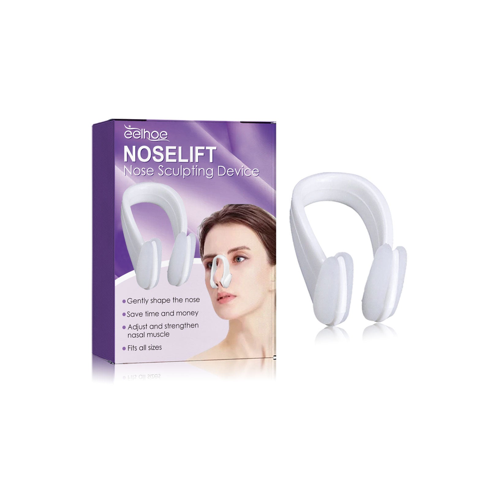 EELHOE nose care device nose shaping contour straight nose bridge high nose bridge beauty nose care device
