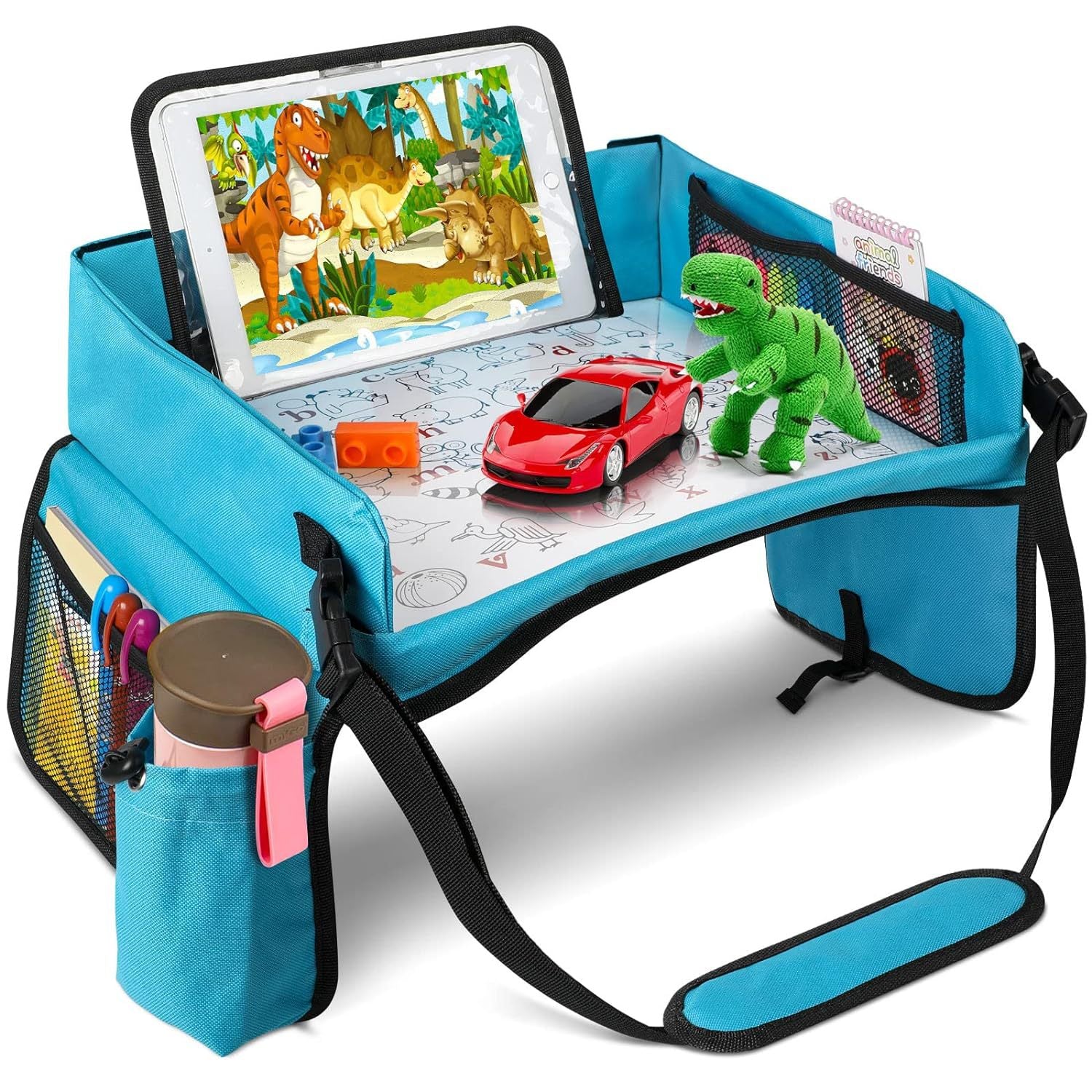 Amazon Bestseller: Travel Car Tray for Kids, Car Seat Storage Tray, Kids Toy Tray